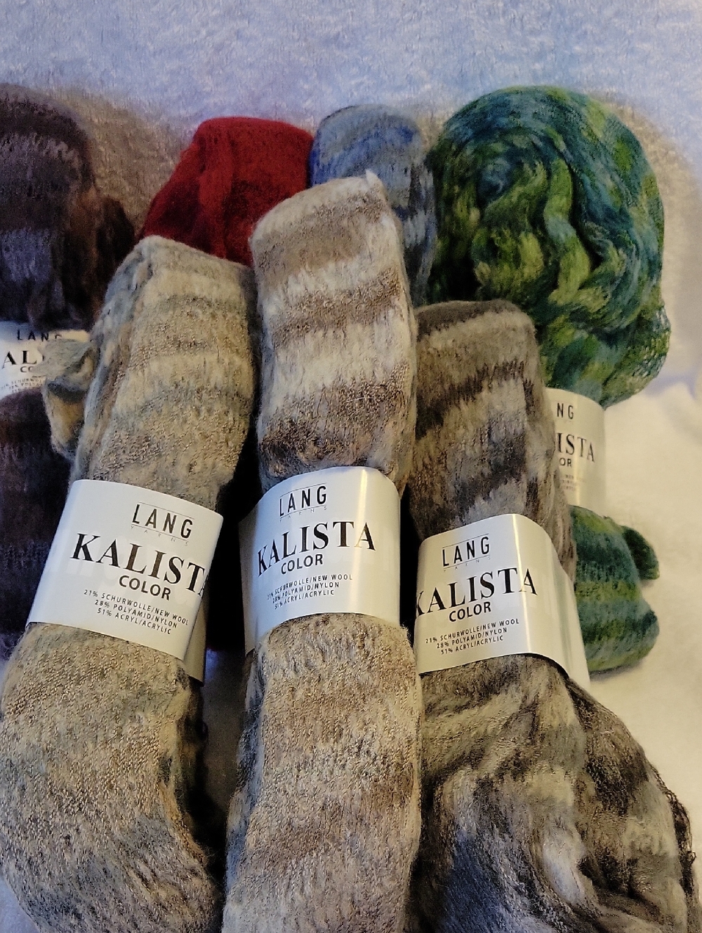 Lang Yarn Calista Wool Blend Lot
